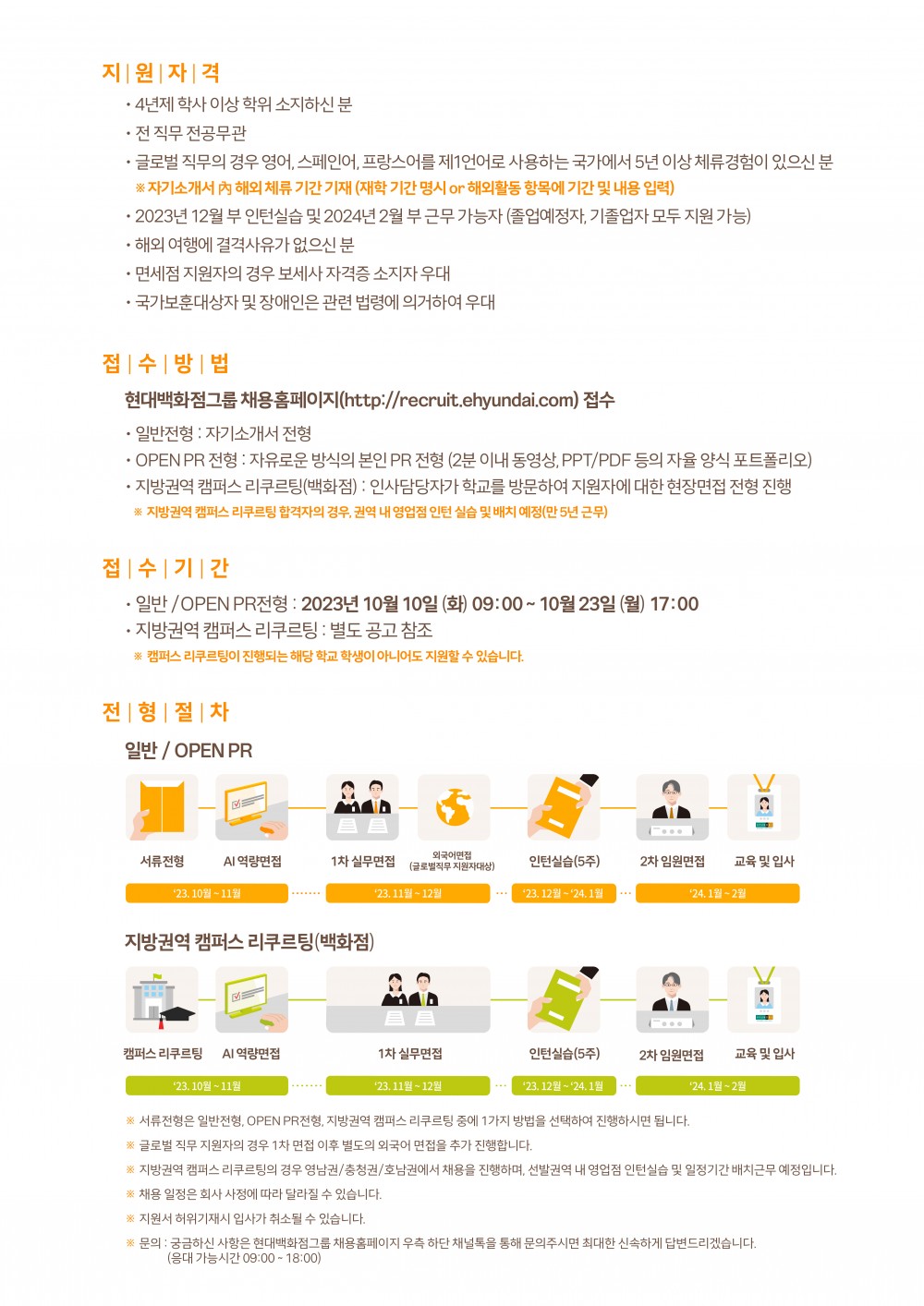 23_하반기_현대백화점_채용공고_포스터_최종-03