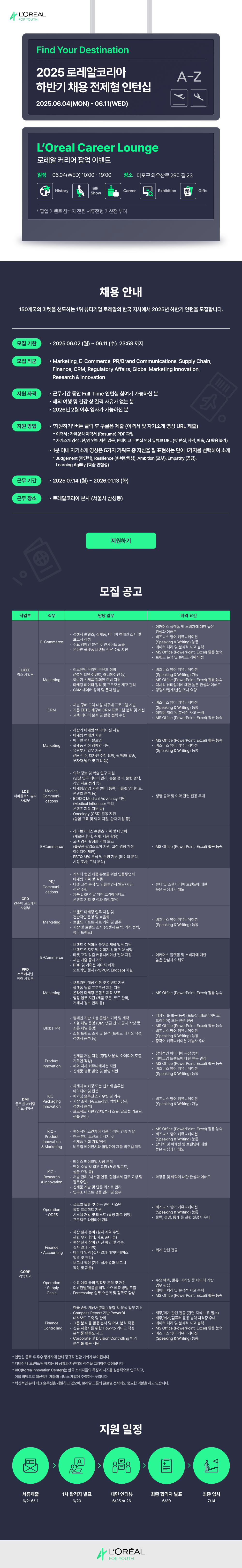 25상_04_로레알코리아_채용홍보_웹플라이어_V1(팝업 X)