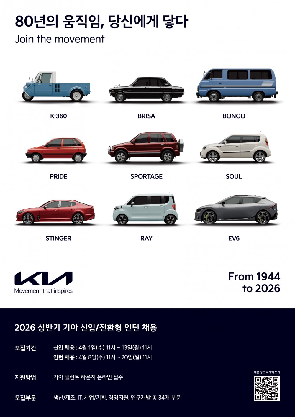 2026 상반기 기아 채용